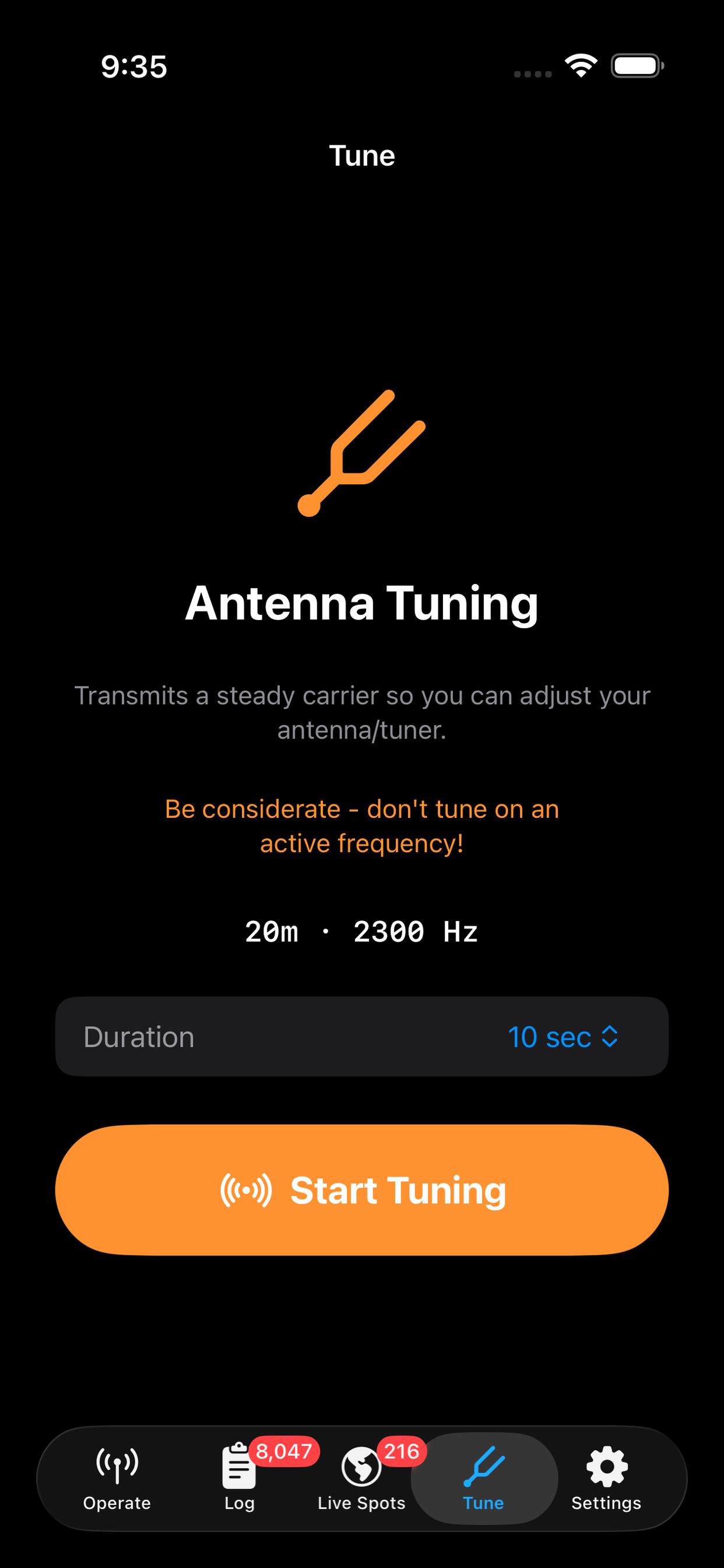 Radio Tuning